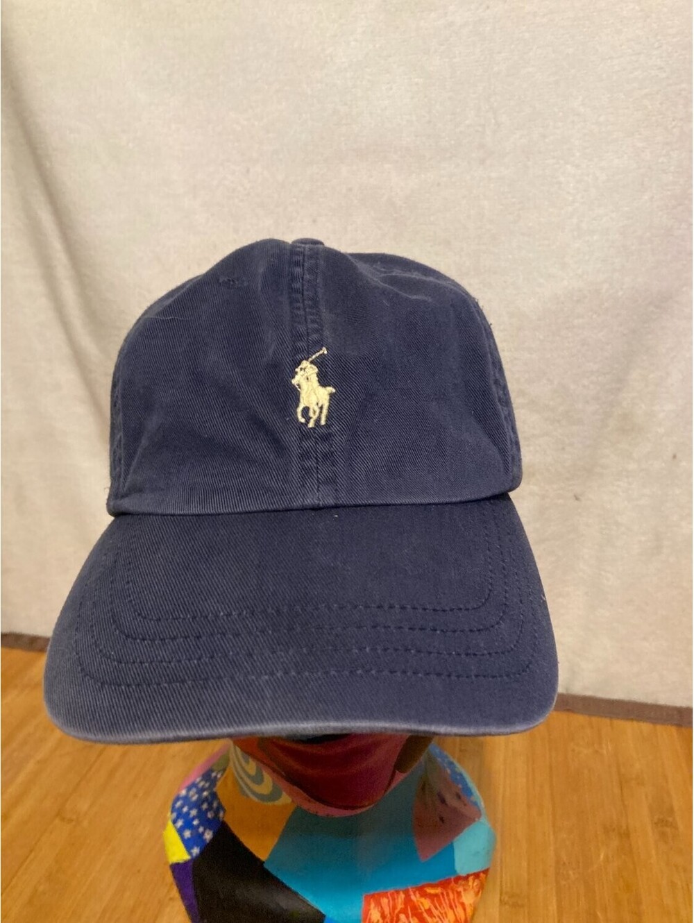 Polo Ralph Lauren Classic Chino Ball Cap strapback dad hat OS Blue Mens